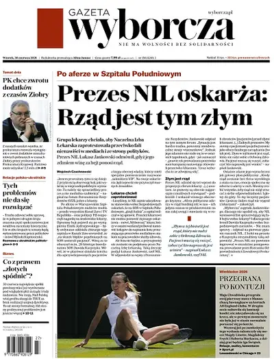 Gazeta Wyborcza 30-06-2026