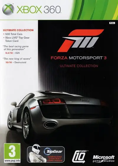 Forza Motorsport 3 (2010) Ultimate Collection Xbox 360 -NoGRP / Polska wersja językowa