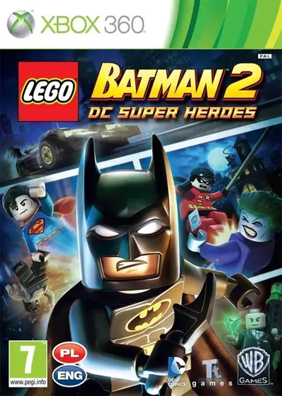 LEGO Batman 2: DC Super Heroes (2012) Xbox 360 -NoGRP / Polska wersja językowa