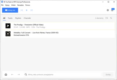 4K YouTube to MP3 25.3.4 (x86/x64) MULTi-PL