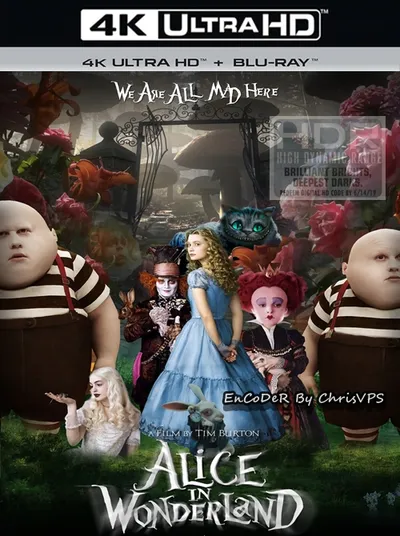 Alicja w Krainie Czarów / Alice in Wonderland (2010) MULTI.HDR.2160p.BDRemux.DTS.HD.MA.AC3-ChrisVPS / DUBBING i NAPISY
