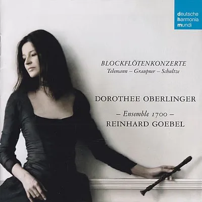 Dorothee Oberlinger - Telemann, Graupner, Schultze: Blockflötenkonzerte (2009) [FLAC]