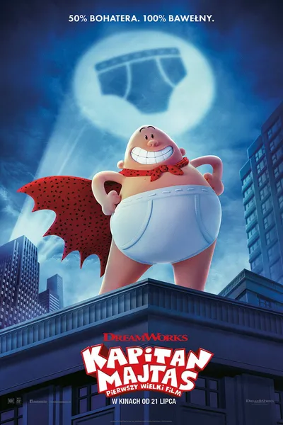 Kapitan Majtas: Pierwszy wielki film / Captain Underpants: The First Epic Movie (2017) MULTi.2160p.UHD.BluRay.REMUX.HDR.HEVC.TrueHD.7.1-MR ~ Dubbing i Napisy PL
