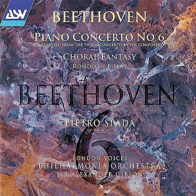 Pietro Spada - Beethoven: Piano Concerto No. 6 (1993) [FLAC]