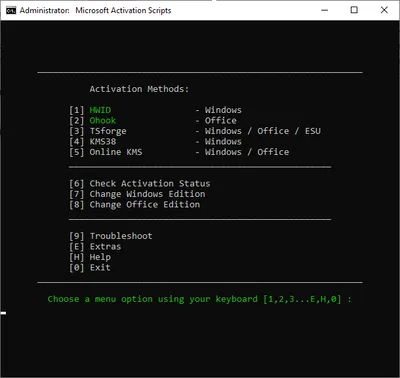 Microsoft Activation Scripts 3.7