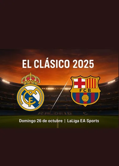 Piłka nożna: Liga hiszpańska mecz: Real Madryt CF - FC Barcelona (26.10.2025) PL.2160p.UHDTV.H264-NoGRP / Komentarz polski