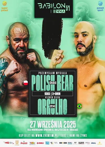 Sporty walki: Gala Babilon MMA 54 w Grudziądzu (27.09.2025) PL.1080i.HDTV.H264-NoGRP / Komentarz polski