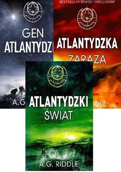 A.G. Riddle - Cykl Zagadka pochodzenia (tom 1-3) [Ebook PL]